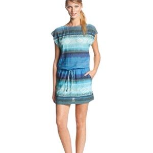 Twelfth Street By Cynthia Vincent 100% Silk Multi Colour Shift Dress Size S